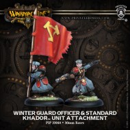 winter guard officer and standard khador unit attachment